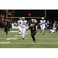 Gerald Young with the Las Vegas Outlaws Returns a Missed Field Goal for a Touchdown vs. the Arizona Rattlers