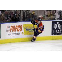 Forward Janick Asselin with the Norfolk Admirals
