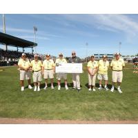 Bradenton Boosters Present Check to Pirates Charities