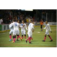 San Diego Sockers Celebrate a Goal