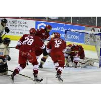 Allen Americans Goaltender Riley Gill Stops the Missouri Mavericks