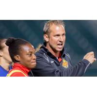 Western New York Flash Assistant Coach Scott Vallow