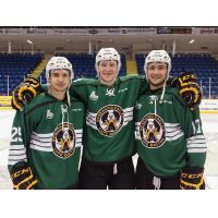 Cape Breton Screaming Eagles Model Irish Jerseys