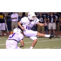 Kicker Taylor Russolino with Millsaps College