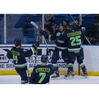 Bloomington Thunder Celebrate a Goal