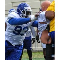 Tampa Bay Storm Defensive Lineman Everett Dawkins