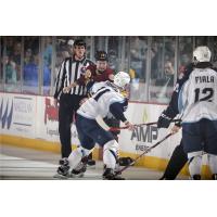 Chicago Wolves RW Cody Beach Fights with the Milwaukee Admirals