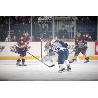 Chicago Wolves Defense Set up to Stop the Milwaukee Admirals