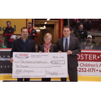 Windsor Spitfires, Alphakor Group Present Check to House of Sophrosyne