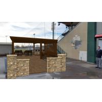 Mankato MoonDogs Hospitality Area Mockup