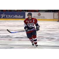 Taylor Procyshen with the Tri-City Americans