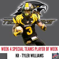 Wichita Falls Nighthawks KR Tyler Williams