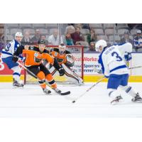 Lehigh Valley Phantoms Set up their Defense vs. the Toronto Marlies