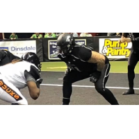 Offensive lineman Taylor Warner with the Duke City Gladiators