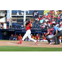 Reading Fightin Phils swing for the fences