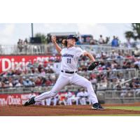 Pensacola Blue Wahoos pitcher Max Meyer