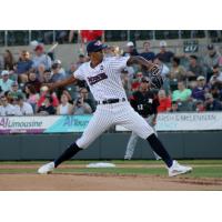 Somerset Patriots pitcher Luis Medina