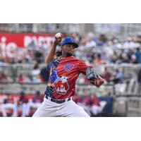 Pensacola Blue Wahoos pitcher Edward Cabrera