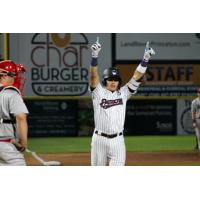 Somerset Patriots infielder Diego Castillo