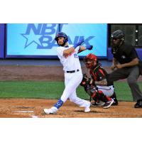 Drew Jackson reached base three times for the Syracuse Mets on Saturday night