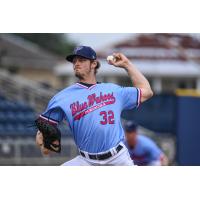 Pensacola Blue Wahoos pitcher Jake Eder