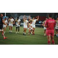 NOLA Gold celebrate against the LA Giltinis