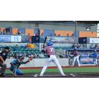 Green Bay Booyah infielder Brendan Ryan at bat