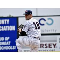 Somerset Patriots pitcher Nick Green