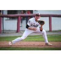 Billy Cook with the Thunder Bay Border Cats