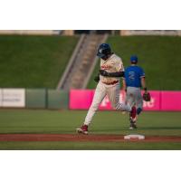 Darnell Sweeney of the Kansas City Monarchs rounds the bases