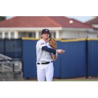 Connor Justus of the Pensacola Blue Wahoos