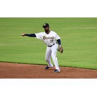 Charleston RiverDogs infielder Johan Lopez