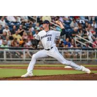 Pensacola Blue Wahoos pitcher Jake Eder