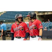 Rome Braves talk shop against the Greensboro Grasshoppers