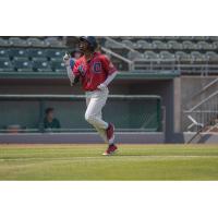 Darnell Sweeney of the Kansas City Monarchs rounds the bases after a home run