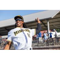 Sussex County Miners outfielder Chuck Taylor