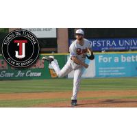 Long Island Ducks pitcher Scott Harkin