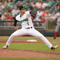 Dayton Dragons pitcher Carson Spiers