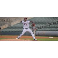 Kansas City Monarchs pitcher Akeem Bostick