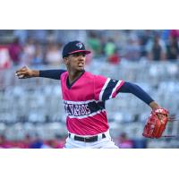 Pensacola Blue Wahoos pitcher Eury Pérez