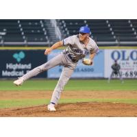 New York Boulders pitcher Robby Rowland