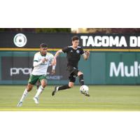 Tacoma Defiance with possession vs. Portland Timbers 2