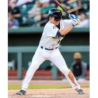 River Town at bat for the Columbia Fireflies