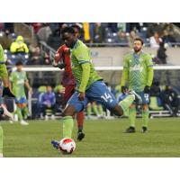 Seattle Sounders FC forward Sam Adeniran