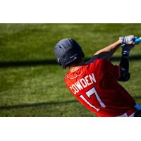 Josh Cowden swings away for the St. Cloud Rox