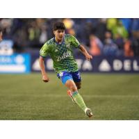 Seattle Sounders FC midfielder Obed Vargas