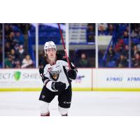 Vancouver Giants defenceman Mazden Leslie