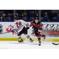 Kelowna Rockets left wing Gabriel Szturc