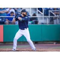 Outfielder Mitch Haniger with the Everett AquaSox