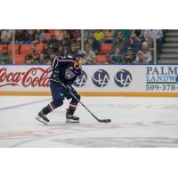 Defender Carson Haynes with the Tri-City Americans